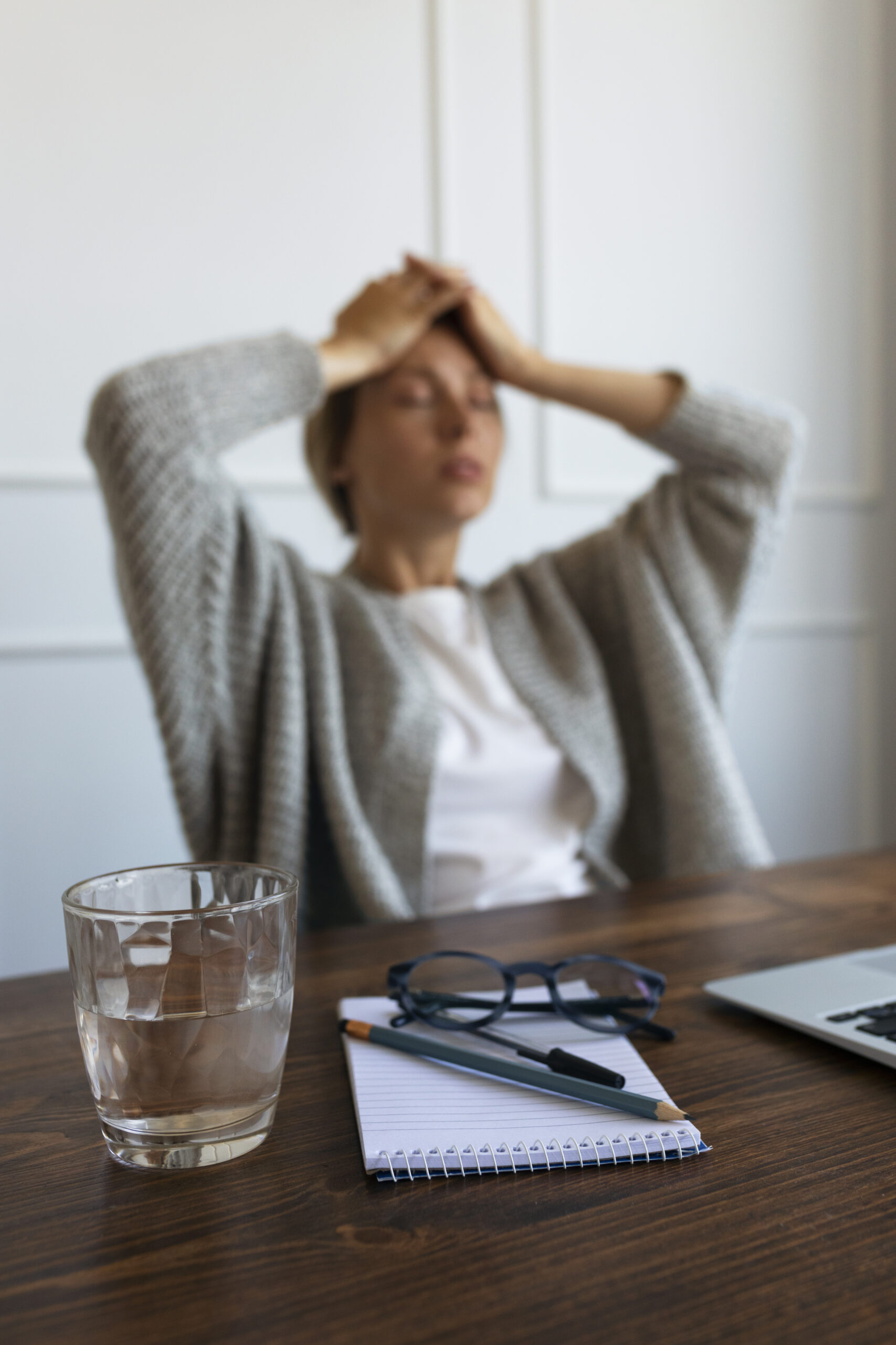 épuisement femme anxiété